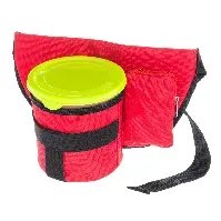Bilde av Marjukka Bærplukkerbelte med bøtte 1,8 liter, rød Bærplukker