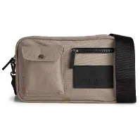 Bilde av Markberg Darla Crossbody Bag Recycled Grey Taupe w/Black 24x12x7 cm Accessories - Vesker