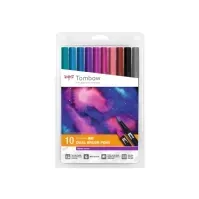 Bilde av Marker Tombow ABT Dual Brush Galaxy Colours - (10 stk.) Skriveredskaper - Markør - Permanenttusj