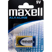 Bilde av Maxell 9V Alkaline Batteri - 1 stk. Hus &amp; hage > SmartHome &amp; elektronikk