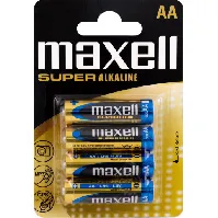 Bilde av Maxell AA Alkaline Premium Batterier - 4 stk. Hus &amp; hage > SmartHome &amp; elektronikk