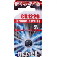 Bilde av Maxell CR1220 Lithium Batteri - 1 stk. Hus &amp; hage > SmartHome &amp; elektronikk