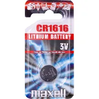 Bilde av Maxell CR1616 Lithium Batteri - 1 stk. Hus &amp; hage > SmartHome &amp; elektronikk