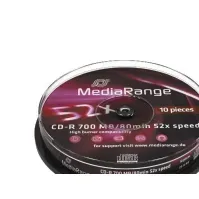 Bilde av MediaRange - 10 x CD-R - 700 MB PC-Komponenter - Harddisk og lagring - Lagringsmedium