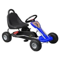 Bilde av MegaLeg Pedal GoKart til børn 3-5 år, blå Utendørs lek - Gå / Løbekøretøjer - Pedal kjøretøy