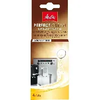 Bilde av Melitta Rengjøringstabletter til Kaffe/espressomaskiner 4x1,8gr. Rensetabletter