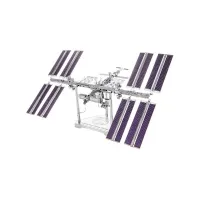 Bilde av Metal Earth Iconx International Space Station (ISS) Metalbyggesæt Hobby - Modellbygging - Metallbyggesett