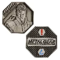 Bilde av Metal Gear Solid Limited Edition 'Solid Snake' Collectible Coin - Fan-shop