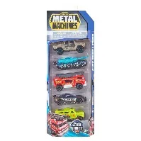 Bilde av Metal Machines - Cars - Series 2 Multi Pack Car 5 Pack (Styles may vary) (6709) - Leker