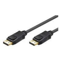 Bilde av MicroConnect - DisplayPort-kabel - DisplayPort (hann) til DisplayPort (hann) - 1.8 m - svart Gaming - Spillkonsoll tilbehør - Diverse