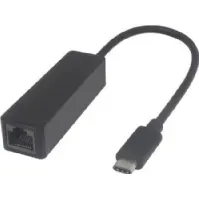 Bilde av MicroConnect - Nettverksadapter - USB-C - Gigabit Ethernet x 1 - svart PC-Komponenter - Skjermkort & Tilbehør - USB skjermkort