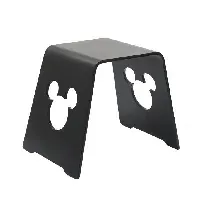 Bilde av Mikke Mus stol, svart Disney Mikke barnestol 916171 Bord og stoler