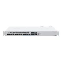 Bilde av MikroTik Cloud Router Switch CRS312-4C+8XG-RM - Switch - L3 - Styrt - 12 x 10 Gigabit Ethernet + 4 x kombo 10 Gigabit SFP+ - rackmonterbar - AC 100 - 240 V PC tilbehør - Nettverk - Switcher
