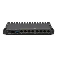 Bilde av MikroTik RB5009UPR+S+IN - Ruter - 8-ports switch - GigE, 2,5 GigE PC tilbehør - Nettverk - Rutere og brannmurer