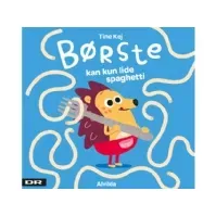 Bilde av Minisjang - Børste kan kun lide spaghetti | Tine Kej | Språk: Dansk Bøker - Bilde- og pappbøker - Pappbøker