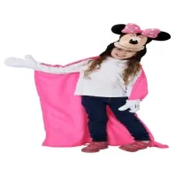 Bilde av Minnie Mouse Luksus Poncho med hætte N - A