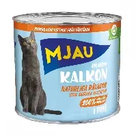 Bilde av Mjau Paté med kalkun 635 g Katt - Kattemat - Våtfôr