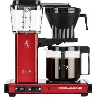 Bilde av Moccamaster Optio kaffetrakter, 1,25 liter, red metallic Kaffebrygger