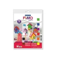 Bilde av Modellervoks FIMO®-soft Staedtler® basic sæt ass. farver - (9 stk.) Leker - Kreativitet - Modelleire