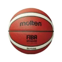 Bilde av Molten BG4500, Spesifikk, Brun, Hvit, Lær, Innendørs, White, Mønster Sport & Trening - Sportsutstyr - Basketball