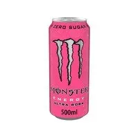 Bilde av Monster Energy Ultra Rosa 50 cl dåse Zero Sugar - (24 stk.) - inkl. pant Søtsaker og Sjokolade - Drikkevarer - Brus