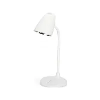 Bilde av Montis multifunksjonell oppladbar LED bordlampe MT044, Hvid, ABS, Universal, Autentisk stil, Sort, Intet stik - SOLO Belysning - Innendørsbelysning - Bordlamper