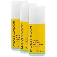 Bilde av Moss & Noor After Workout Deodorant Light Mint 3 pack - 180 ml Hudpleie - Kroppspleie - Deodorant - Herredeodorant