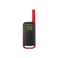 Bilde av Motorola Talkabout T62 - Bærbar - toveis radio - PMR - 446 MHz - 16-kanalers - svart, rød (en pakke 2) Tele & GPS - Hobby Radio - Walkie talkie