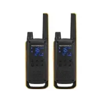 Bilde av Motorola Talkabout T82 Extreme Twin Pack, Profesjonell mobilradio (PMR), 16 kanaler, 10000 m, LED, Micro-USB, Nikkelmetallhydrid (NiMH) Tele & GPS - Hobby Radio - Walkie talkie