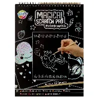 Bilde av Moxy - Magical Scratch Pad A4 - Holographic (220009) - Leker