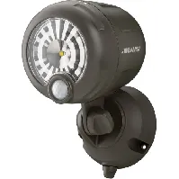 Bilde av Mr. Beams XT LED sensorlampe på batteri, mørkebrun Lamper &amp; el > Lamper &amp; spotter