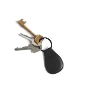 Bilde av Mujjo Canopy Keychain for AirTag - Black Tele & GPS - Tilbehør fastnett - Headset tilbehør