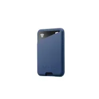 Bilde av Mujjo Leather Magsafe Leather Card Wallet - The Ultimate Accessory for Your iPhone - Monaco Blue Tele & GPS - Mobilt tilbehør - Deksler og vesker