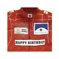 Bilde av Museums & Galleries Karnet kwadrat z kopertą Urodziny Racing Birthday Barn & Bolig - Dekorasjon - Gaveartikler