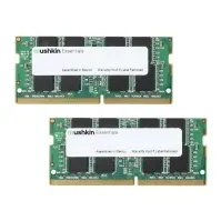 Bilde av Mushkin Essentials - DDR4 - sett - 64 GB: 2 x 32 GB - SO DIMM 260-pin - 2666 MHz / PC4-21300 - CL19 - 1.2 V - ikke-bufret - ikke-ECC PC-Komponenter - RAM-Minne