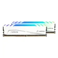 Bilde av Mushkin Redline Lumina - DDR4 - sett - 64 GB: 2 x 32 GB - DIMM 288-pin - 3600 MHz / PC4-28800 - CL18 - 1.35 V - ikke-bufret - ikke-ECC - hvit PC-Komponenter - RAM-Minne