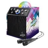 Bilde av Music - Karaoke BT Disco Cube w/2 Mics (501076) - Leker