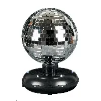 Bilde av Music - LED Mirror Disco Ball, 16 cm (501003) - Leker