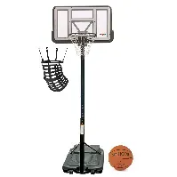Bilde av My Hood - Basketball Stand College + Ballreturn + Basketball size 7 - Leker