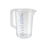 Bilde av Målekande 1 liter med hank Ø120xH165 mm Polypropylen Kjøkkenutstyr - Kjøkkenredskaper - Målebeger