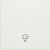Bilde av Nøkkel med LED, med "forlate hjemmet" symbol, hvit Backuptype - El