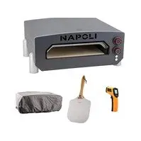 Bilde av NAPOLI 13” elektrisk pizzaovn, cover, pizzaspade og infrarød termometer (785-002) Pizzaovner og tilbehør - Pizzaovn og tilbehør - Pizzaovner