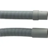 Bilde av NEOPERL Afløbsslange grå med gummimuffer 22 x 19 mm. + bøjning. Længde 2500 mm - i pose Rørlegger artikler - Baderommet - Tilbehør for håndvask