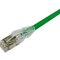 Bilde av NETCONNECT Patchkabel kat 6A S/FTP PiMF, længde: 0,5 m farve: grøn med LSZH kappe Rørlegger artikler - Rør og beslag - Trykkrør og beslag