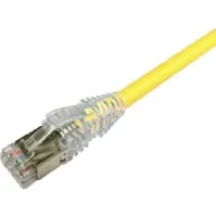 Bilde av NETCONNECT Patchkabel kat 6A S/FTP PiMF, længde: 1,0 m farve: gul med LSZH kappe PC tilbehør - Kabler og adaptere - Nettverkskabler