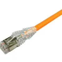 Bilde av NETCONNECT Patchkabel kat 6A S/FTP PiMF, længde: 1,0 m farve: orange med LSZH kappe Rørlegger artikler - Rør og beslag - Trykkrør og beslag