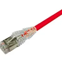 Bilde av NETCONNECT Patchkabel kat 6A S/FTP PiMF, længde: 1,0 m farve: rød med LSZH kappe Rørlegger artikler - Rør og beslag - Trykkrør og beslag