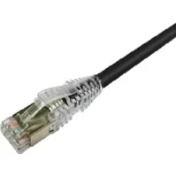 Bilde av NETCONNECT Patchkabel kat 6A S/FTP PiMF, længde: 10,0 m farve: sort med LSZH kappe PC tilbehør - Kabler og adaptere - Nettverkskabler