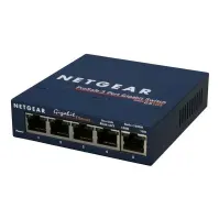 Bilde av NETGEAR GS105 - Switch - 5 x 10/100/1000 - stasjonær PC tilbehør - Nettverk - Switcher
