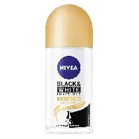 Bilde av NIVEA Black & White Silky Smooth Roll On 50ml Dufter - Dame - Deodorant